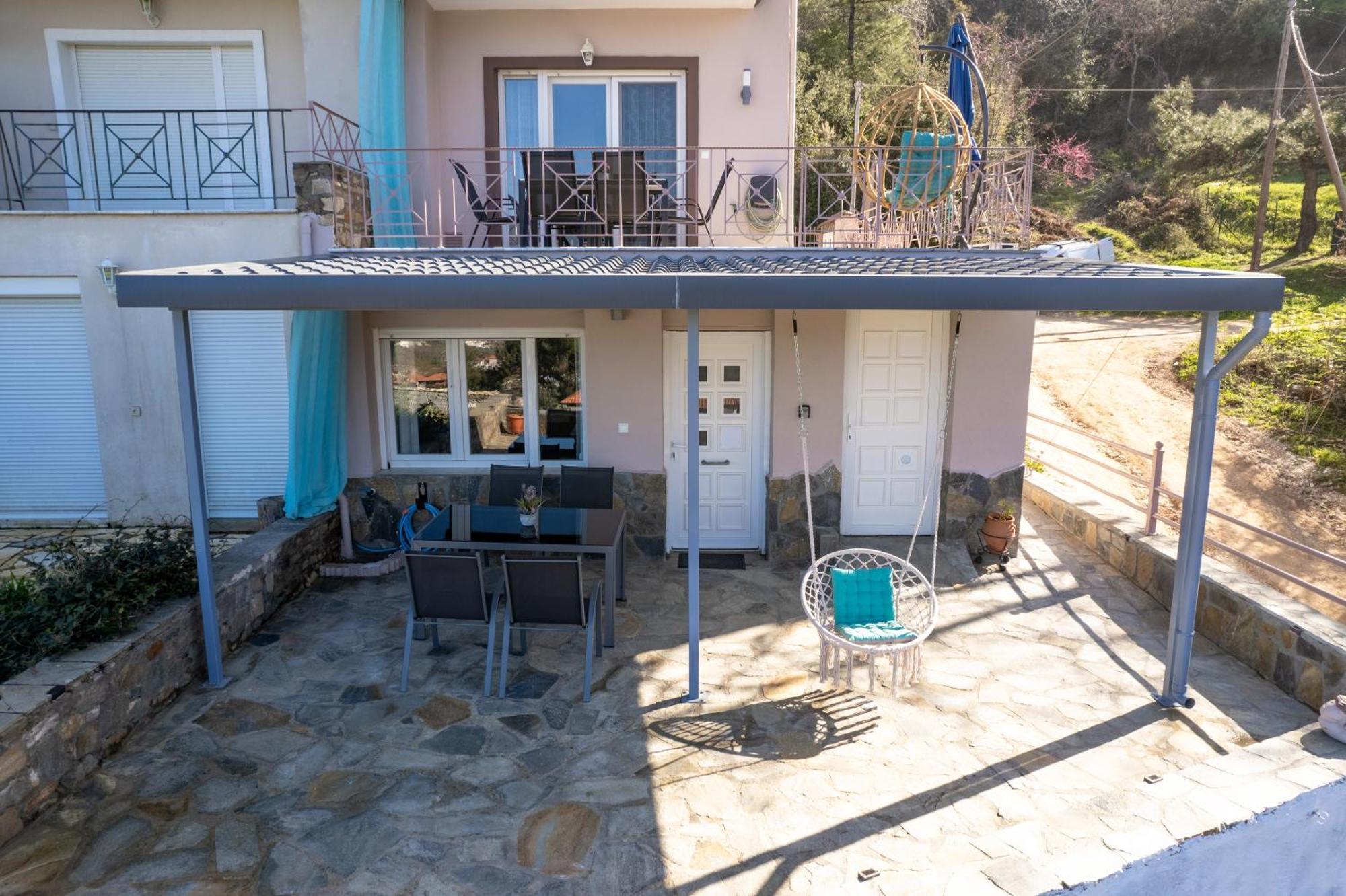 Villa Panorama Skala Potamias Exterior foto